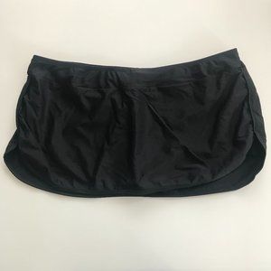 Gossip black swimsuit skirted bottom XL swim skirt